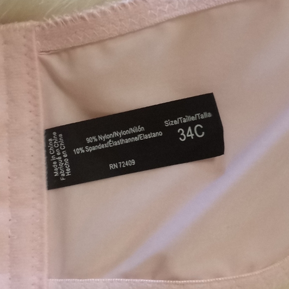 Rene Rofe Pink Lace & Satin Bra - Picture 14 of 16